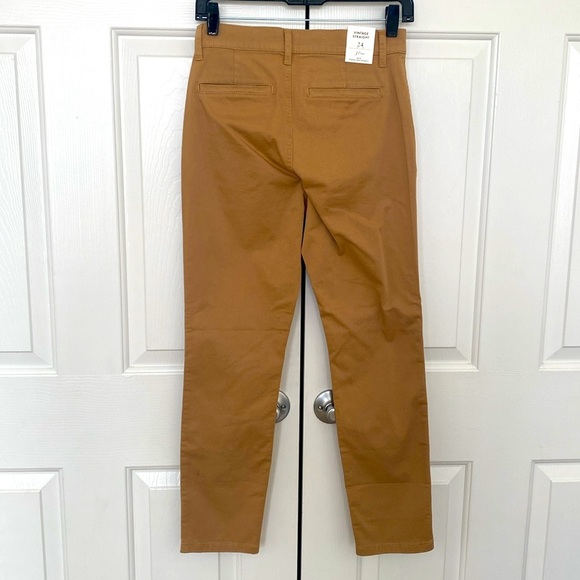 J. Crew Vintage Straight Pants Chino W24 - Picture 7 of 9